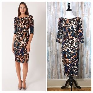 black halo marissa sheath dress